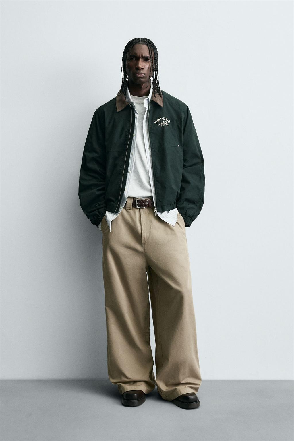 ШИРОКИЕ БРЮКИ ЧИНОС BAGGY FIT