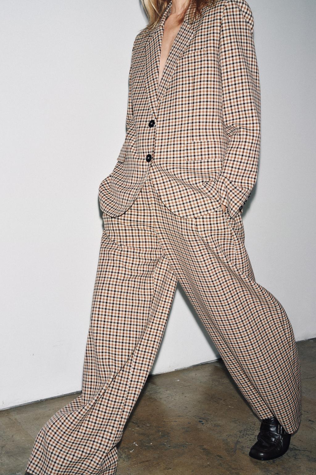 БРЮКИ В КЛЕТКУ — ZW COLLECTION