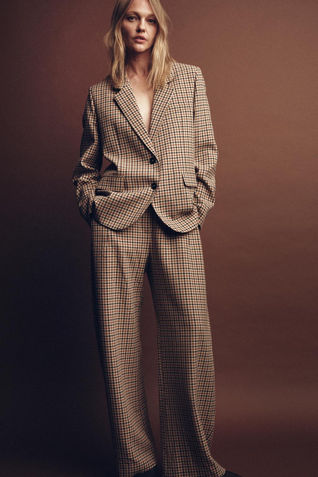 БРЮКИ В КЛЕТКУ — ZW COLLECTION