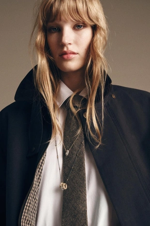 WOOL TEXTURED TIE- Заказать в России