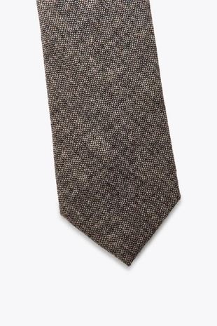 WOOL TEXTURED TIE- Заказать в России