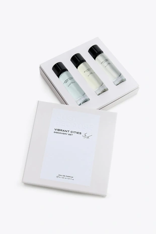 TINTED LEATHER | 0110/858/999 - Zara Набор VIBRANT CITIES AND EMOTIONS DISCOVERY SET EDP 3X30 мл (1,01 жидк. ун.).