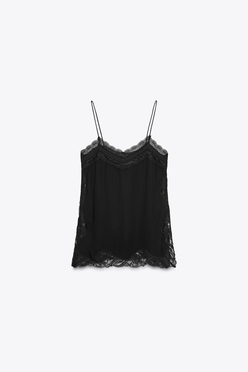 ТОП В БЕЛЬЕВОМ СТИЛЕ С КРУЖЕВОМ — ZW COLLECTION