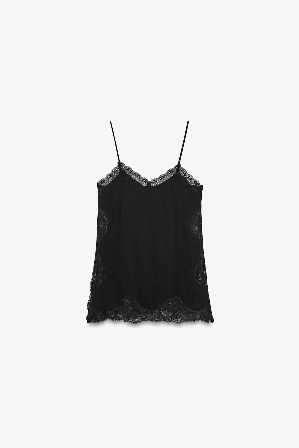 ТОП В БЕЛЬЕВОМ СТИЛЕ С КРУЖЕВОМ — ZW COLLECTION