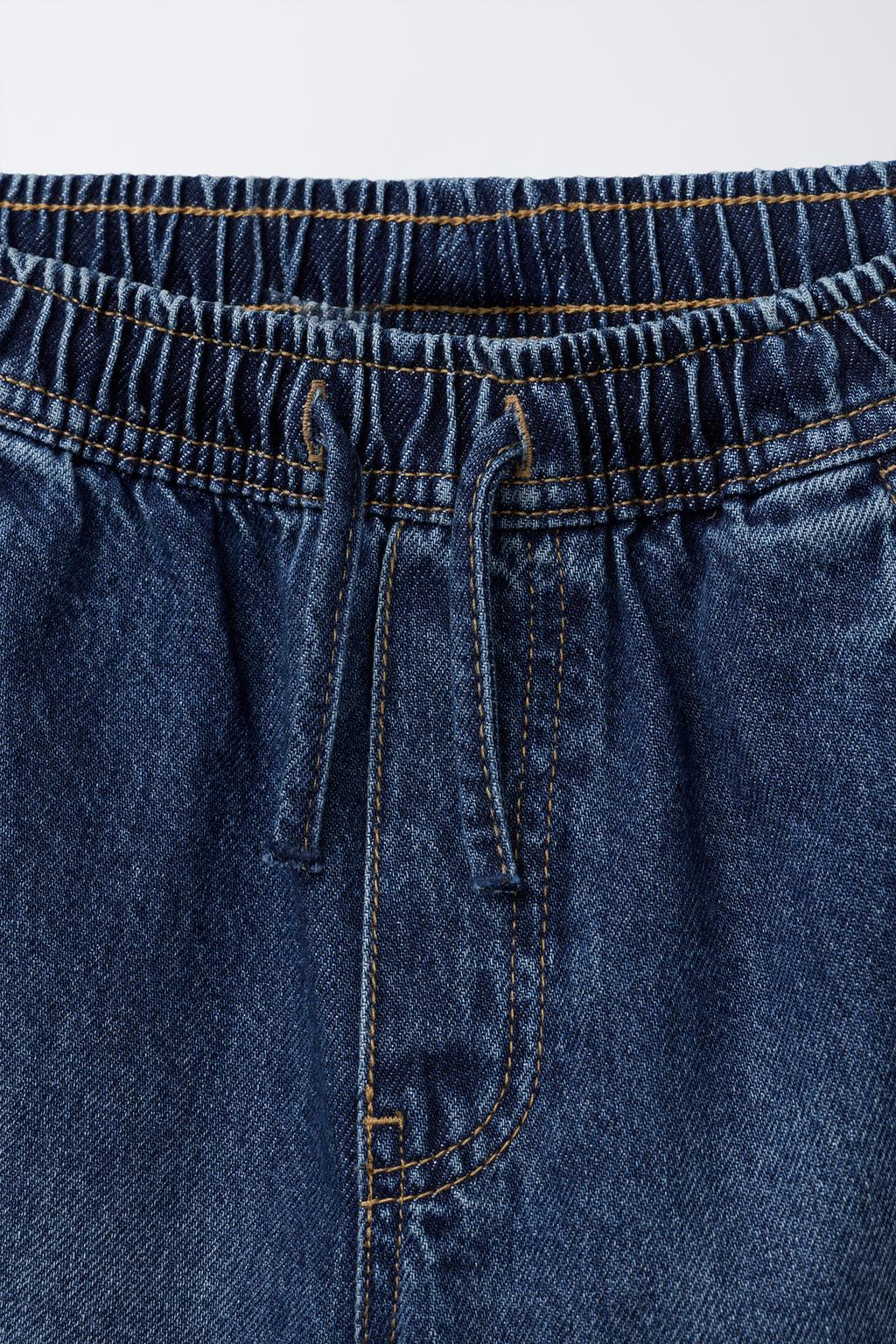 ДЖИНСЫ BAGGY С ЭТИКЕТКОЙ