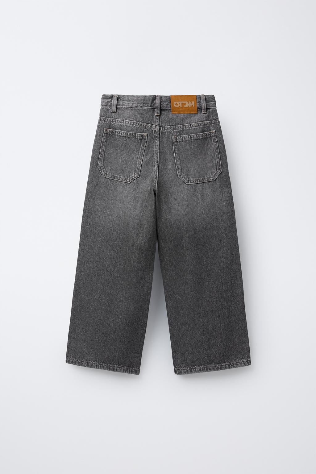 ДЖИНСЫ WIDE LEG СО СТРОЧКОЙ