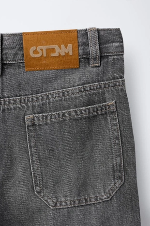 Джинсы WIDE LEG со строчкой- Заказать в России