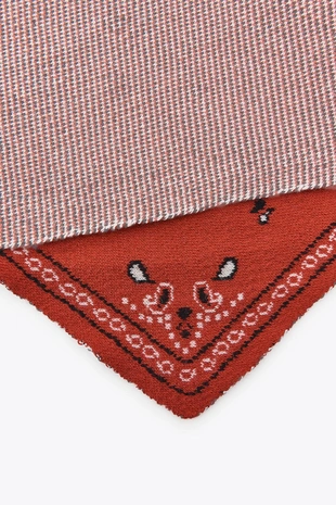 Бандана трикотажная с принтом- Заказать в России