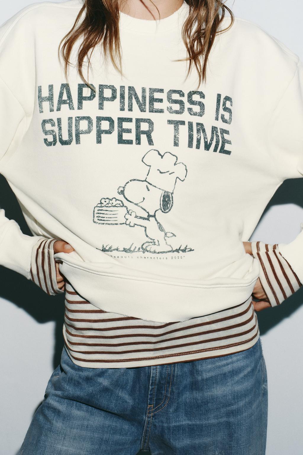 ТОЛСТОВКА С ЭФФЕКТОМ ВАРКИ SNOOPY PEANUTS™