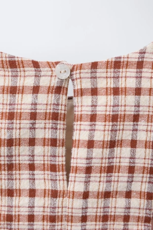 Платье в клетку- Заказать в России