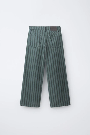 Джинсы с широкими полосками- Заказать в России