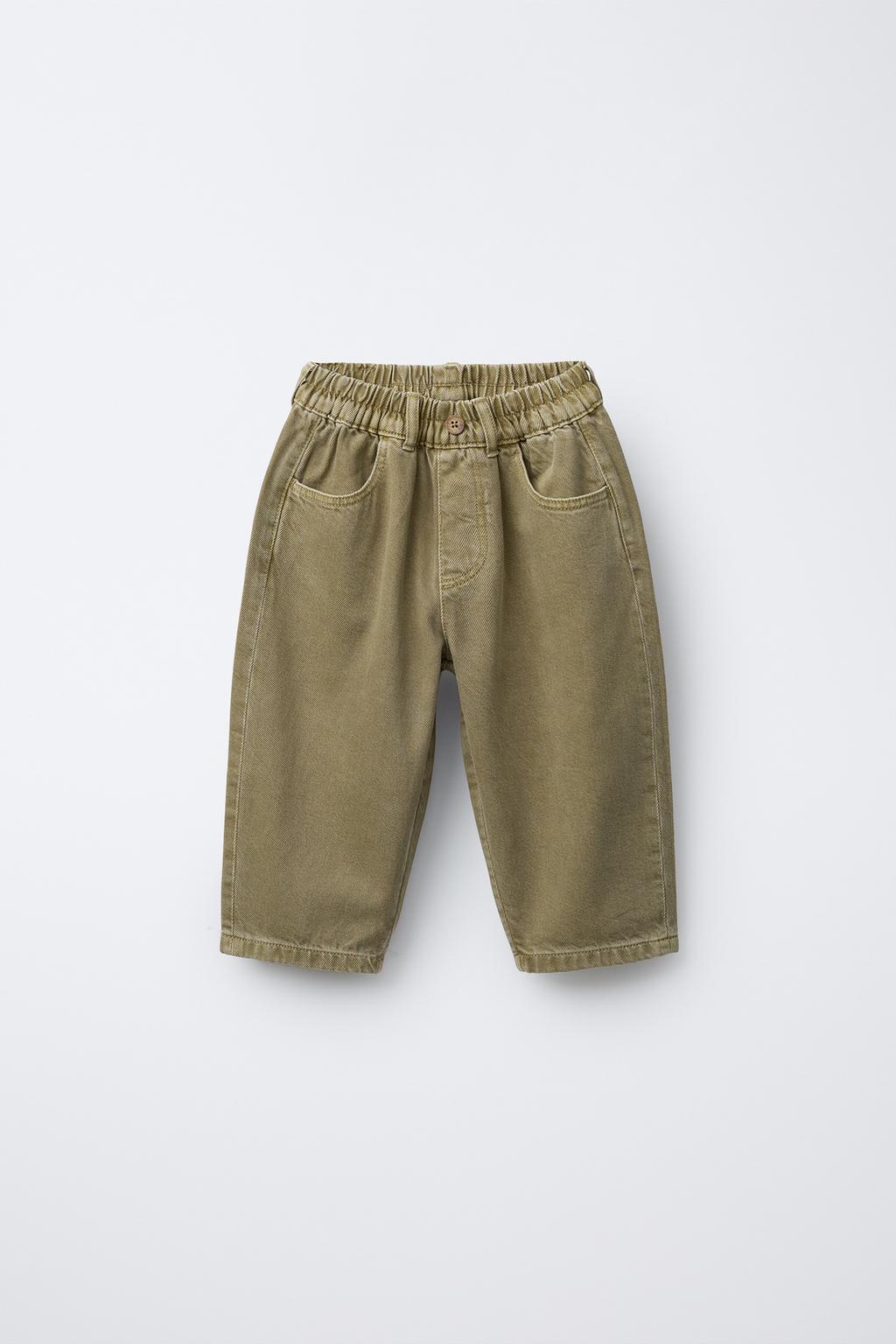 БРЮКИ BAGGY ИЗ ТВИЛА