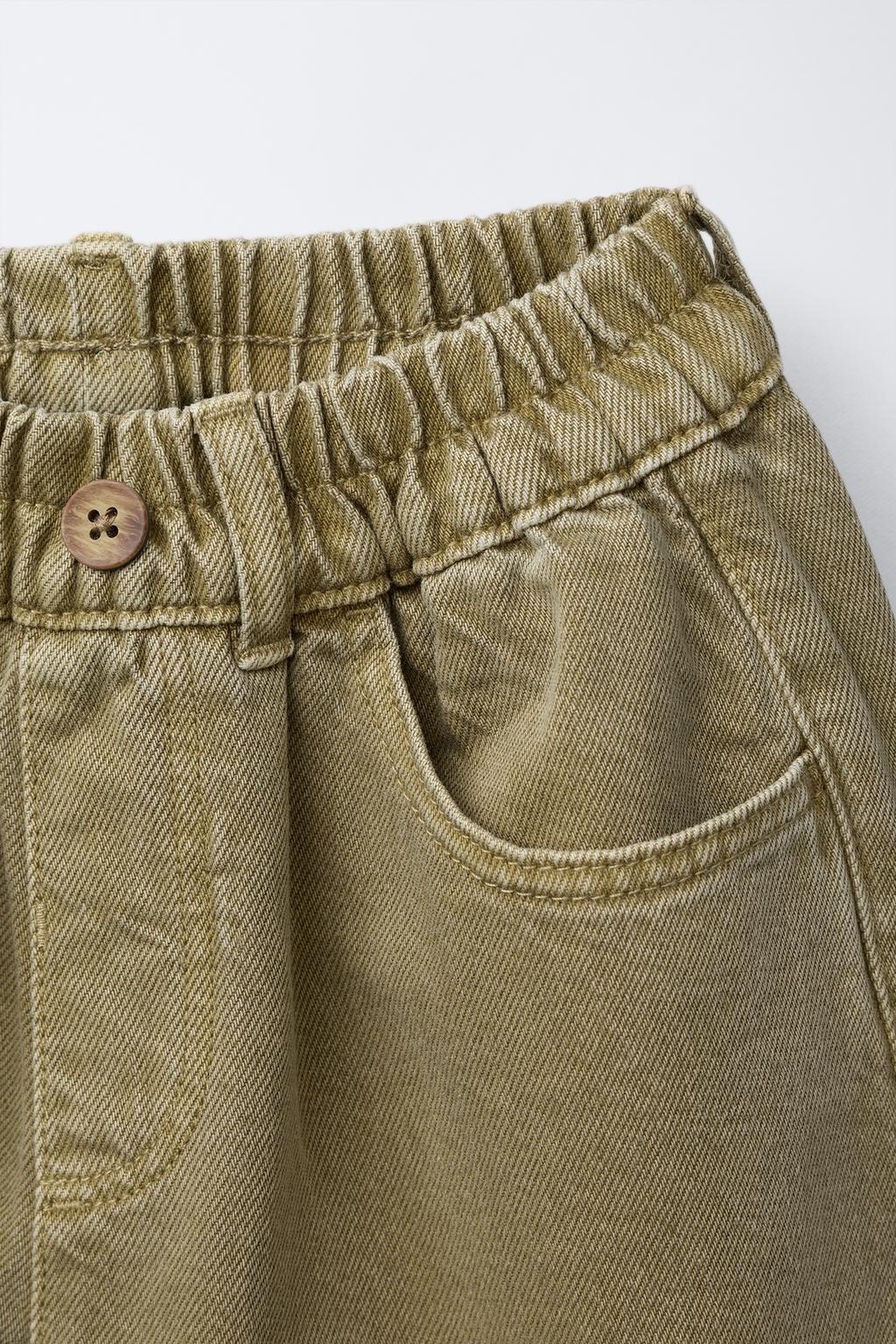БРЮКИ BAGGY ИЗ ТВИЛА