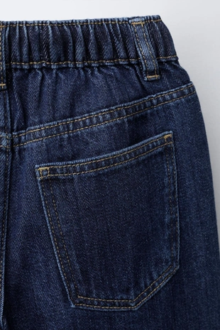 Джинсы WIDE LEG на шнурке