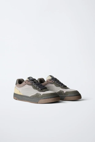 Комбинированные кеды- Заказать в России