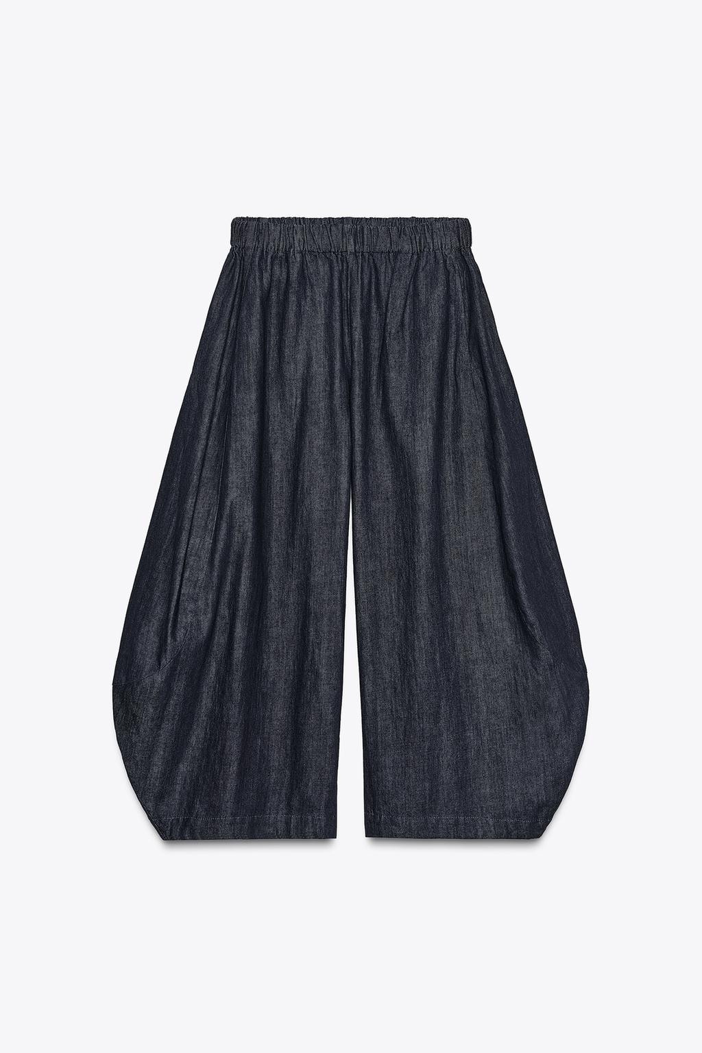 ДЖИНСОВЫЕ БРЮКИ С ОБЪЕМОМ — ZW COLLECTION