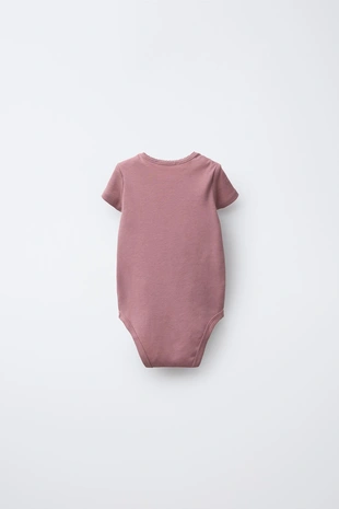 Pink | 1386/599/620 - Zara Набор из пяти боди с лебедями
