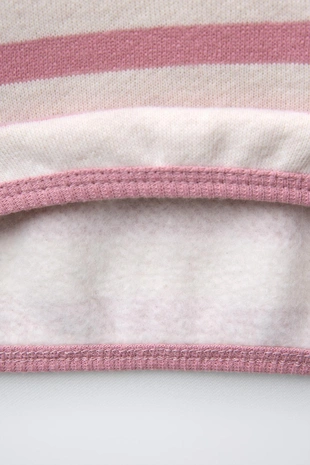 Комплект: толстовка в полоску и леггинсы в рубчик SOFT