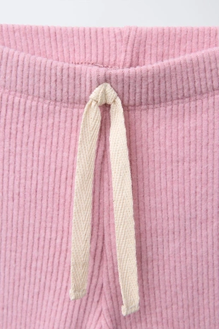 Комплект: толстовка в полоску и леггинсы в рубчик SOFT- Заказать в России