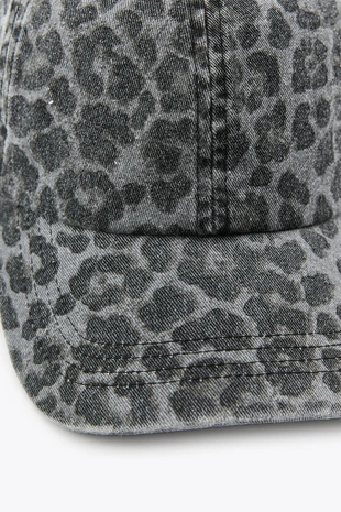 Кепка из твила с анималистическим принтом- Заказать в России