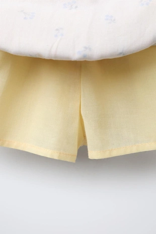 Юбка-шорты с принтом черники- Заказать в России