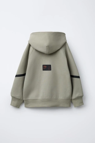 Купить Zara Худи SPORTY INTERLOCK