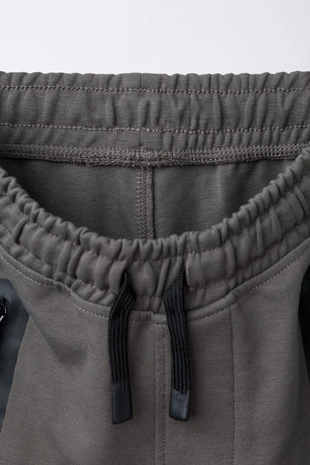 Grey | 1733/779/802 - Zara Спортивные брюки-джоггеры