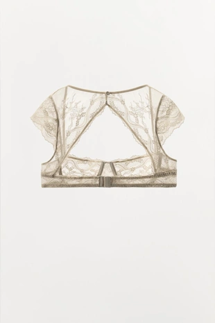 Бралетт на косточках с кружевом- Заказать в России