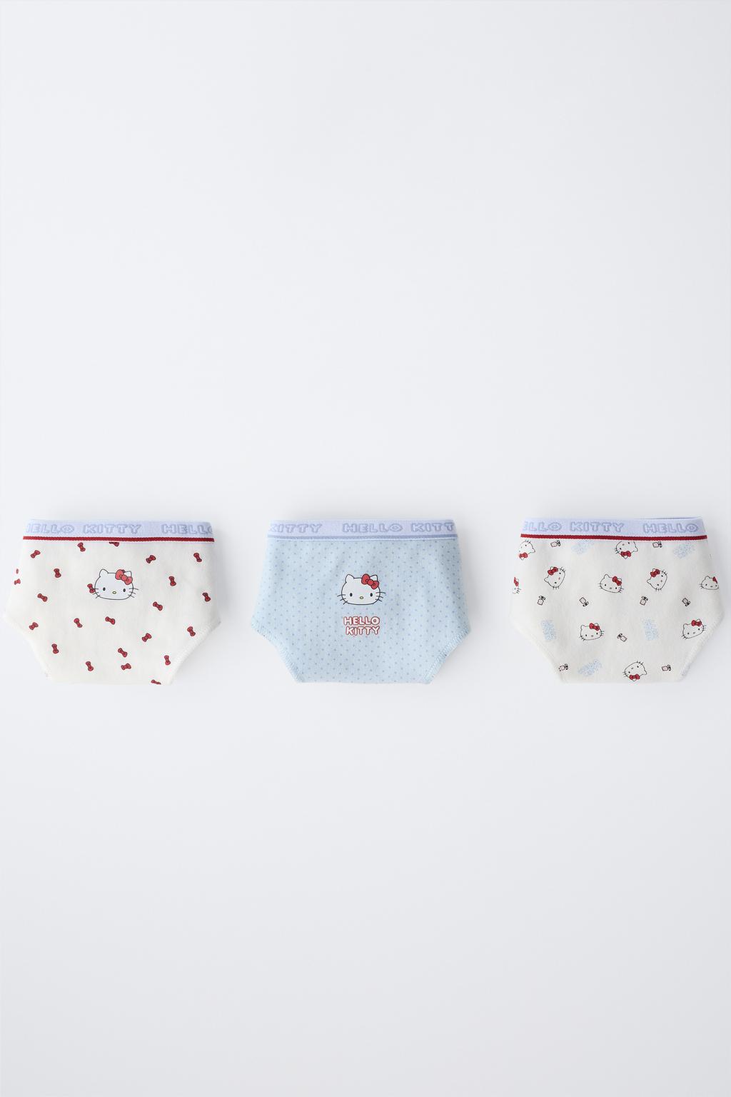 6-14 ЛЕТ/НАБОР ИЗ ТРЕХ ТРУСОВ HELLO KITTY © SANRIO