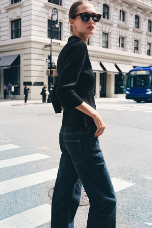 Трикотажный жакет на запáх- Заказать в России