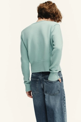 Приталенный кардиган- Заказать в России