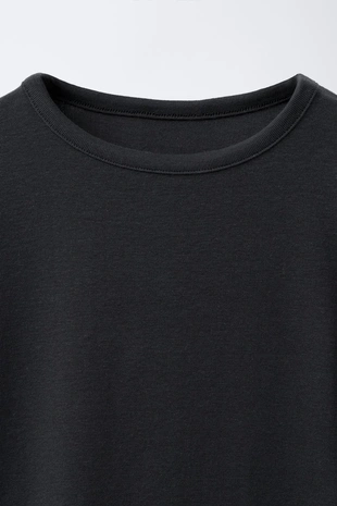 Однотонная футболка с модалом