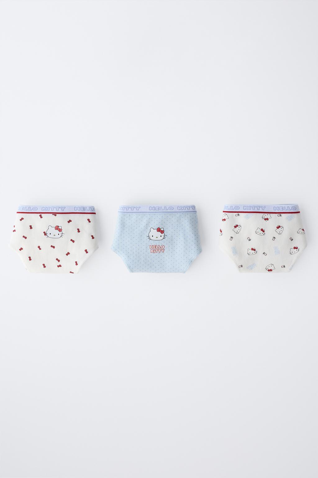 2-6 ЛЕТ/НАБОР ИЗ 3 ТРУСОВ HELLO KITTY © SANRIO