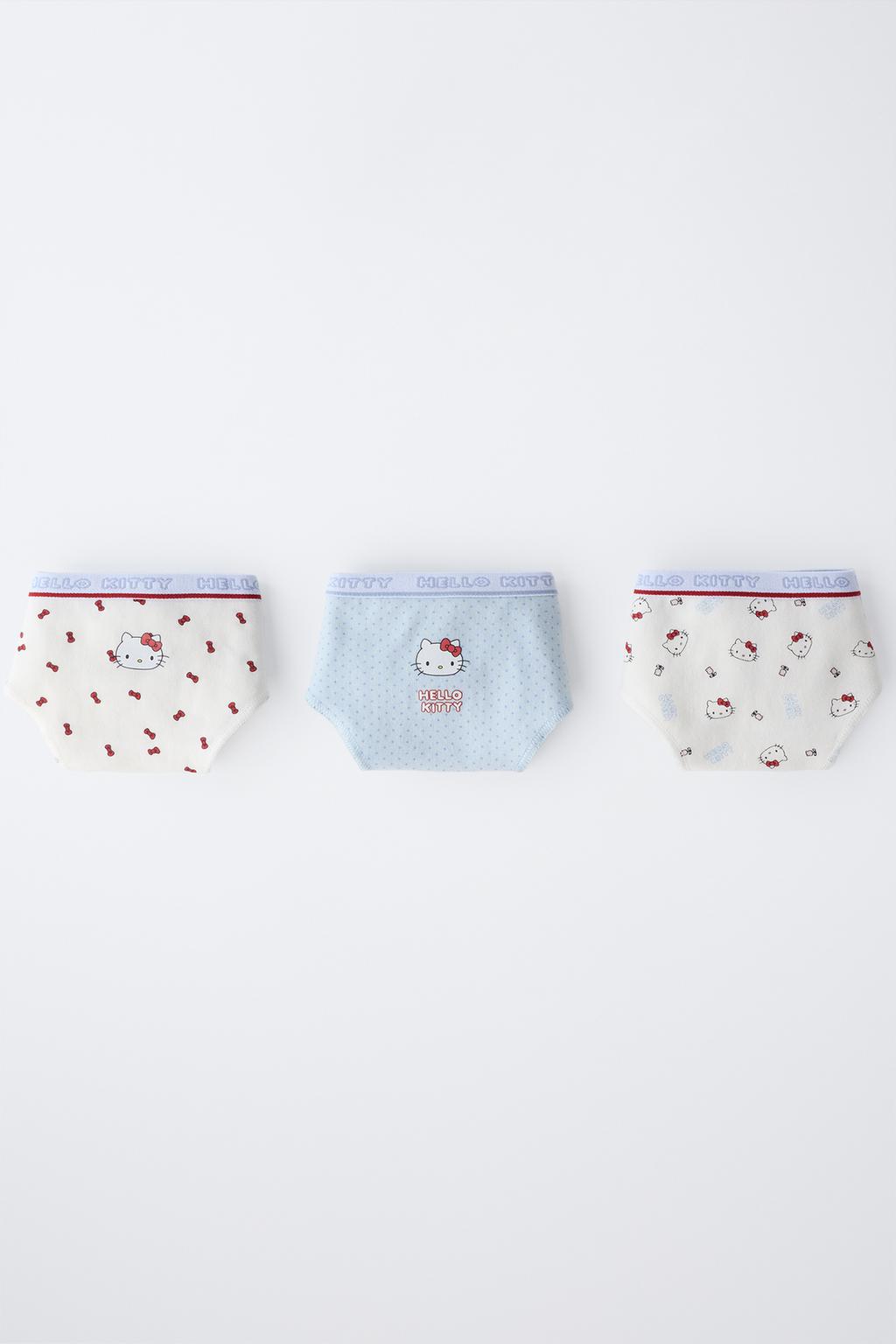 2-6 ЛЕТ/НАБОР ИЗ 3 ТРУСОВ HELLO KITTY © SANRIO