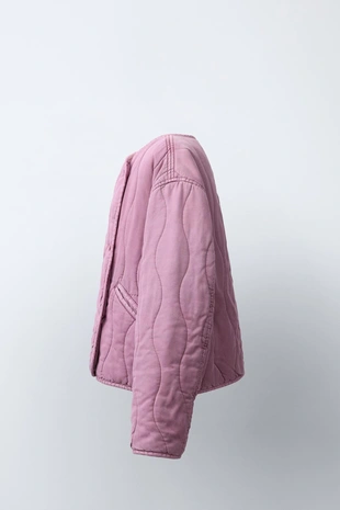 Pink | 0562/734/620 - Zara Куртка с перекрестным застежкой