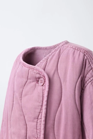 Куртка с перекрестным застежкой- Заказать в России