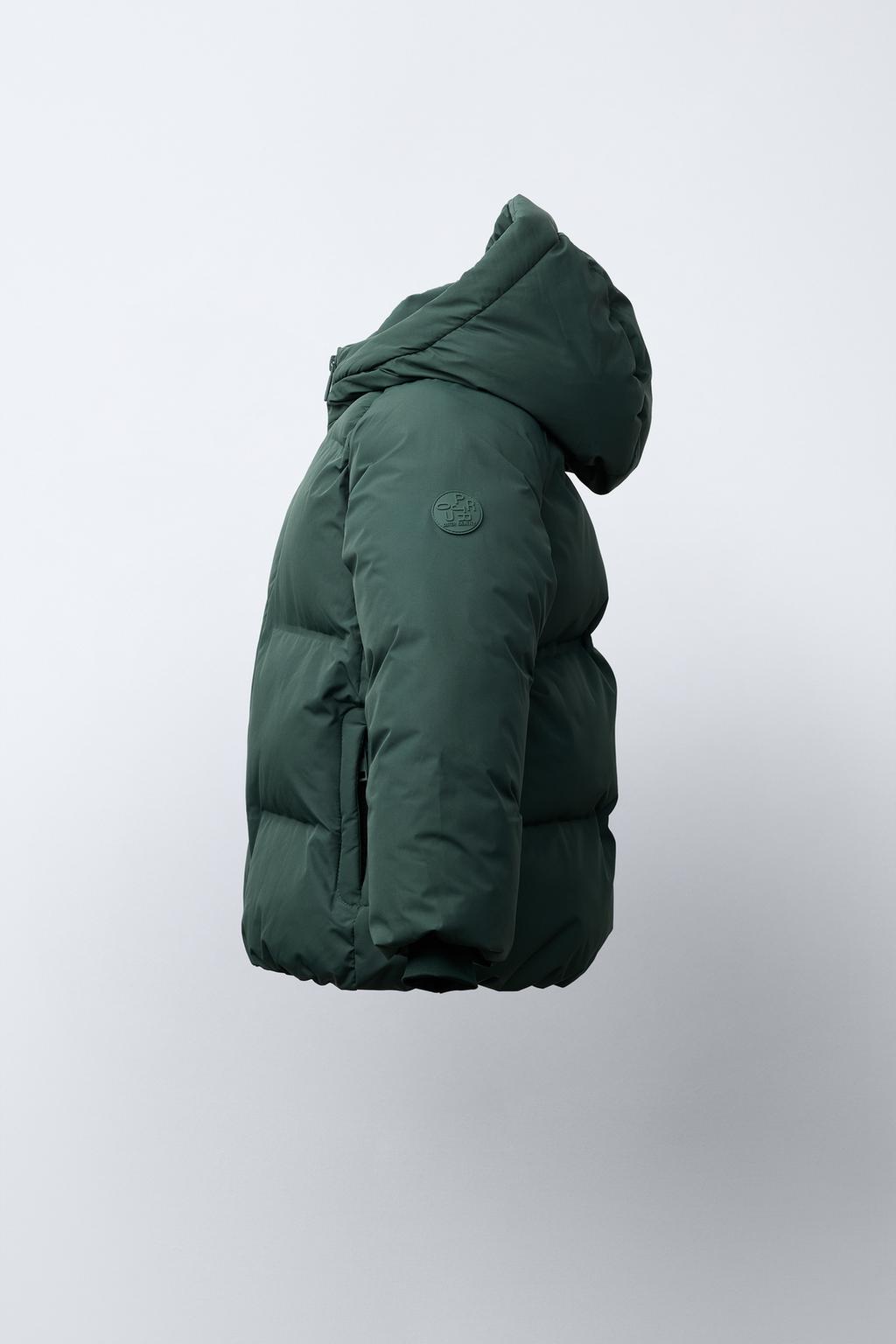 СТЕГАНАЯ КУРТКА WATER REPELLENT С КАПЮШОНОМ