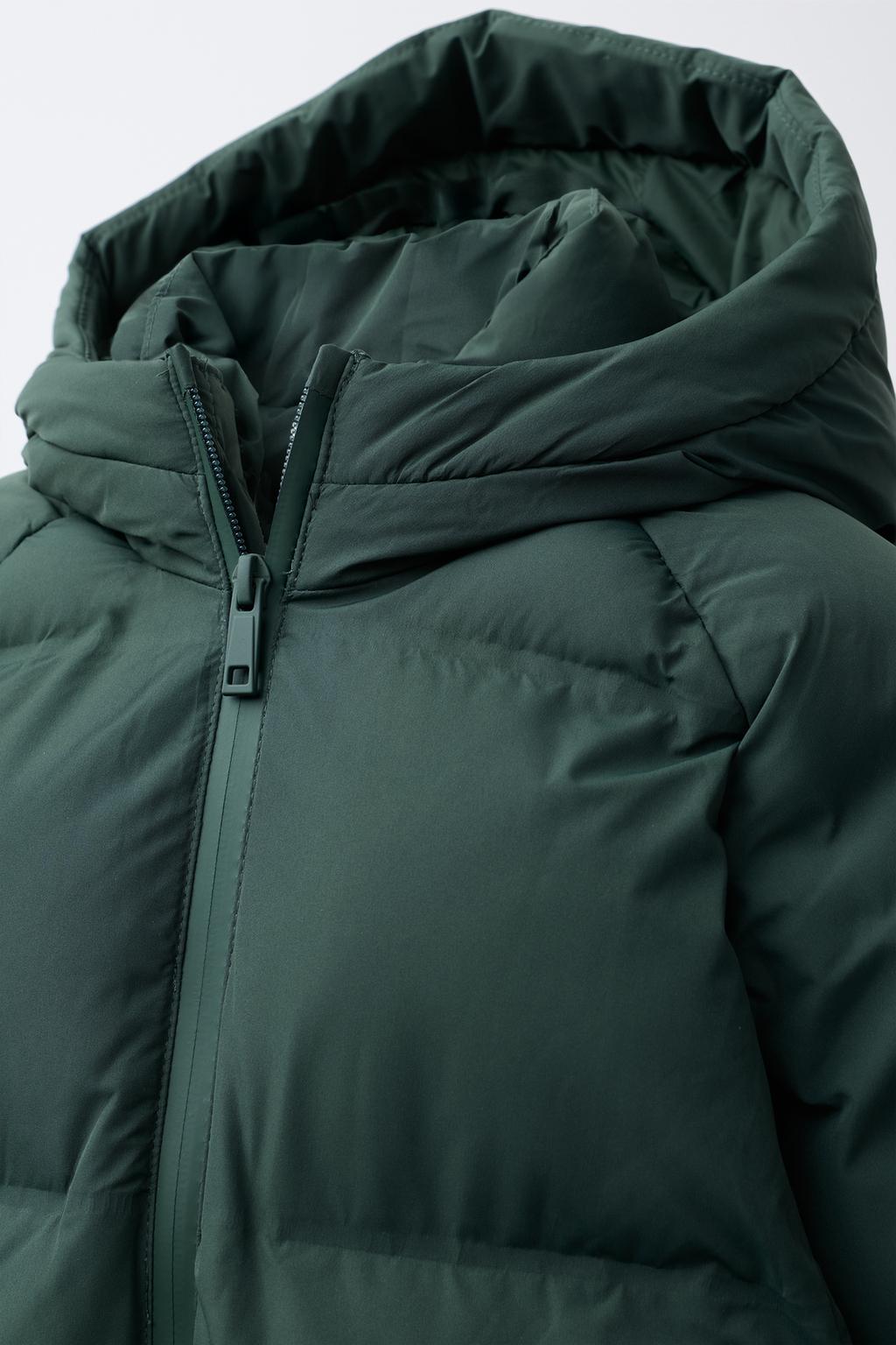 СТЕГАНАЯ КУРТКА WATER REPELLENT С КАПЮШОНОМ