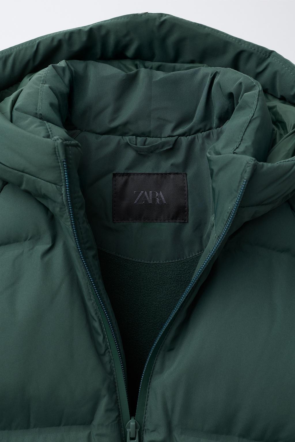СТЕГАНАЯ КУРТКА WATER REPELLENT С КАПЮШОНОМ