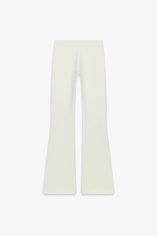 Брюки-клеш из интерлока- Заказать в России