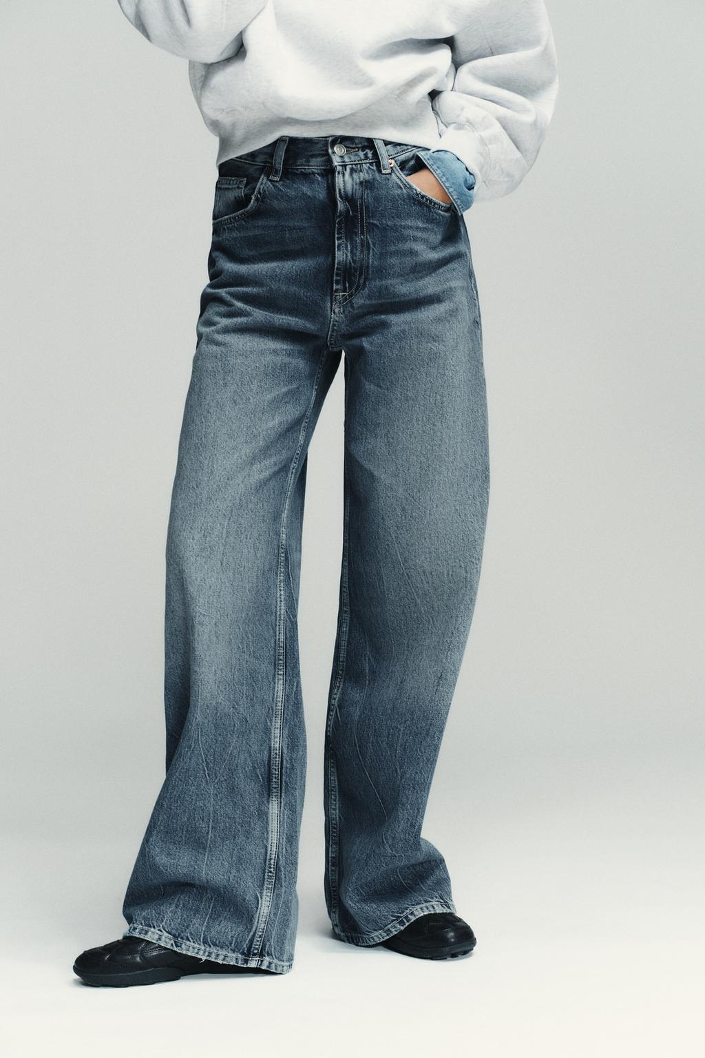 ДЖИНСЫ TRF EXTRA WIDE LEG С ВЫСОКОЙ ПОСАДКОЙ