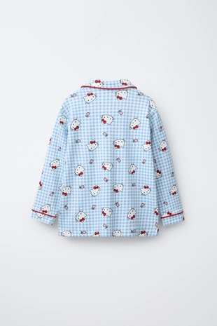 Blue | 7099/778/400 - Zara 6-14 лет/пижама с принтом HELLO KITTY © SANRIO