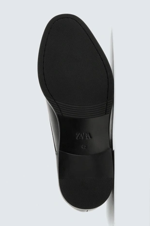 Кожаные туфли с двойной пряжкой- Заказать в России