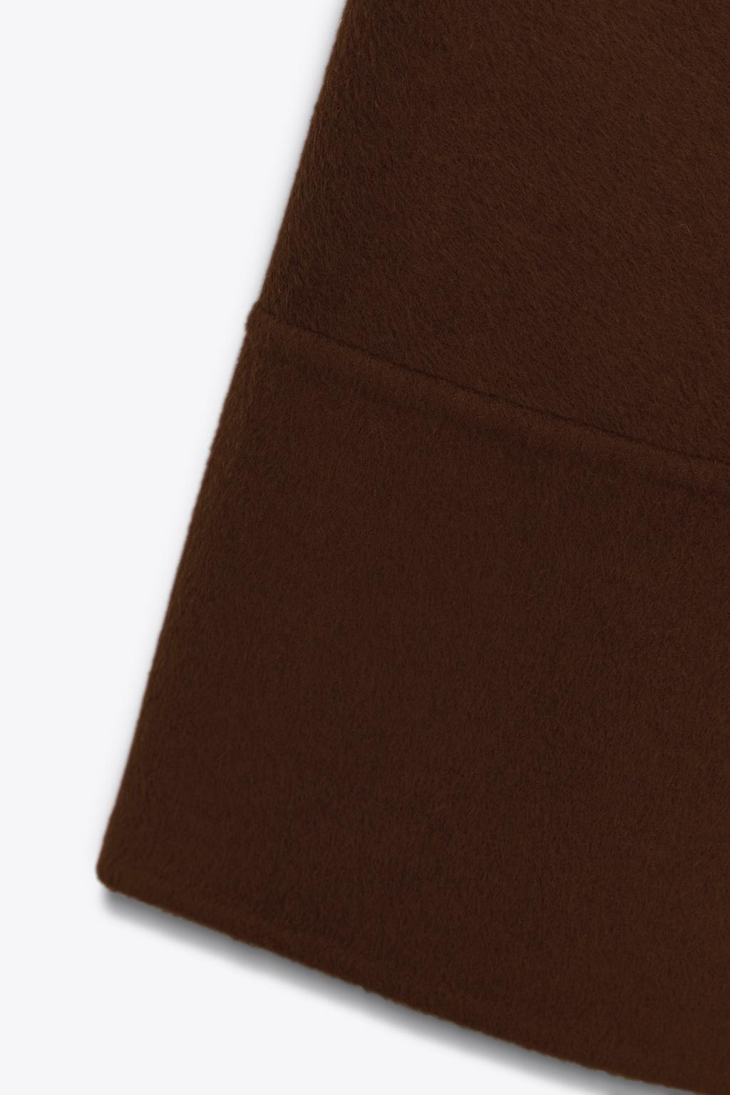 ДЛИННОЕ ПАЛЬТО С ПОЯСОМ ИЗ ШЕРСТИ — ZW COLLECTION LIMITED EDITION
