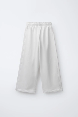 Купить Zara Брюки WIDE LEG с надписью