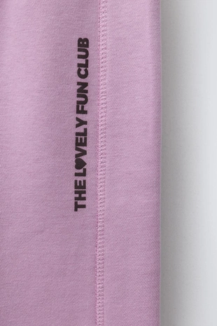 Брюки WIDE LEG с надписью