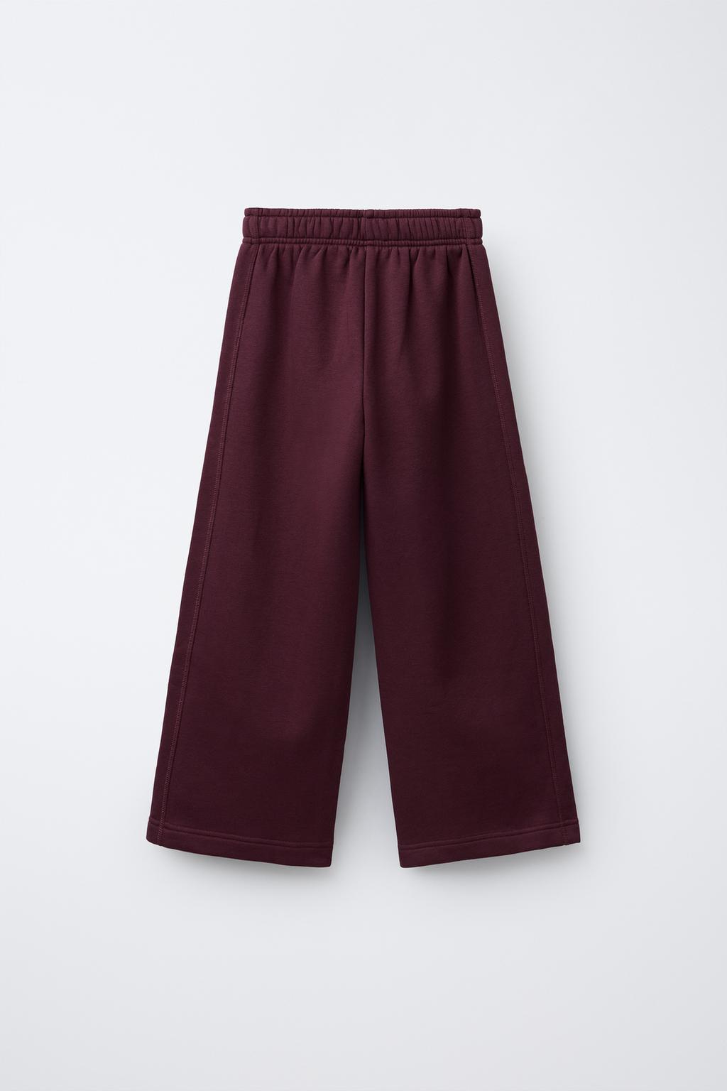БРЮКИ WIDE LEG С НАДПИСЬЮ
