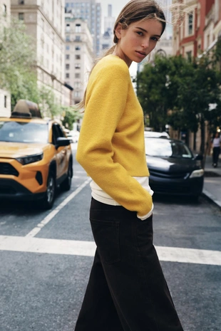 Базовый свитер мягкого трикотажа- Заказать в России