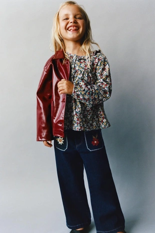 Блузка с цветочным принтом- Заказать в России