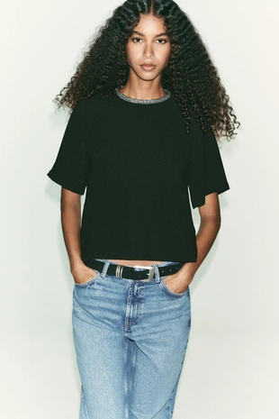 Топ с блестками- Заказать в России